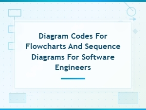 Diagram Codes for Flowcharts and Sequence Diagrams: Tools for Software Engineers